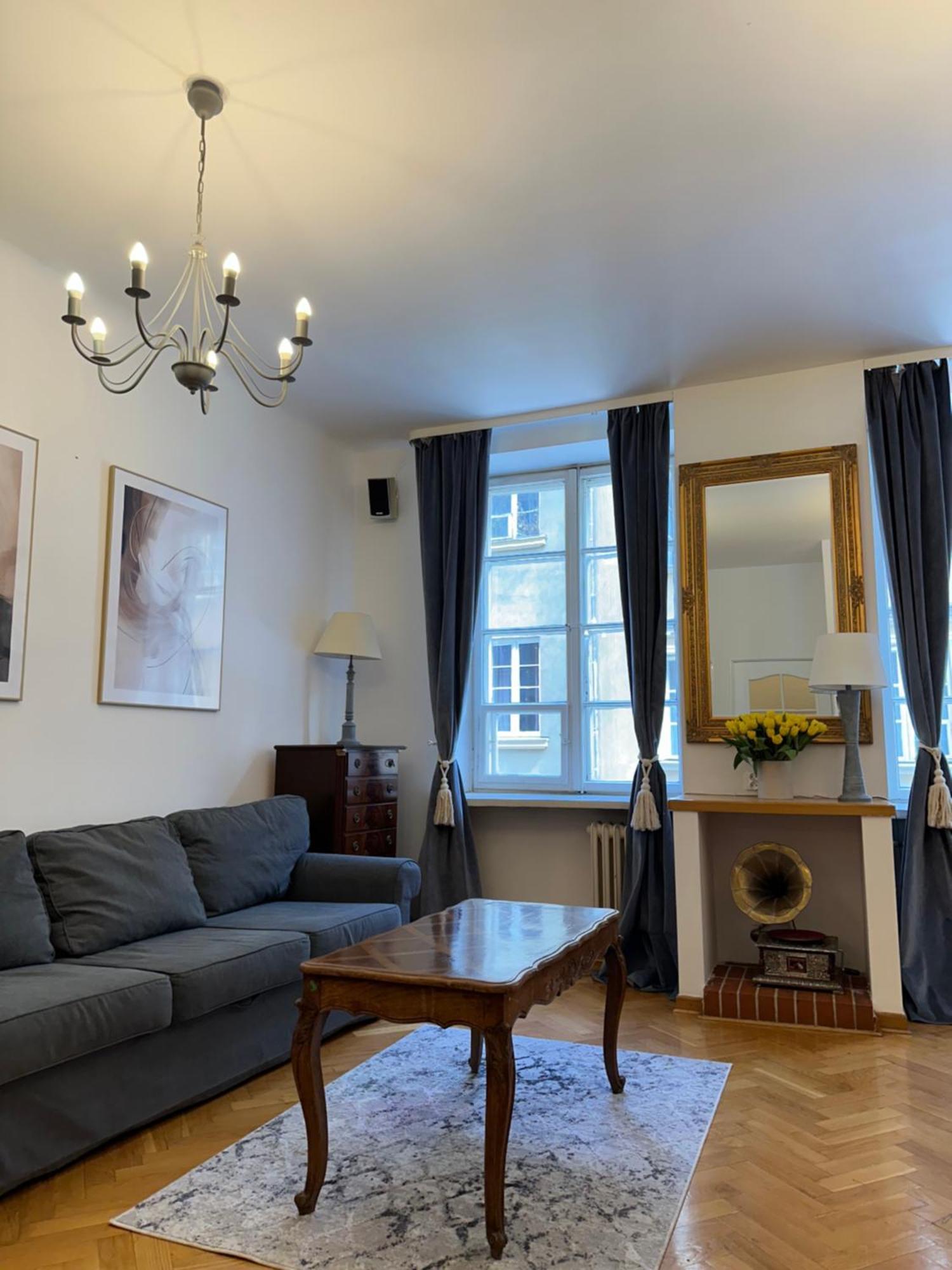 Charming Apartment At Old Town Varşovia Exterior foto