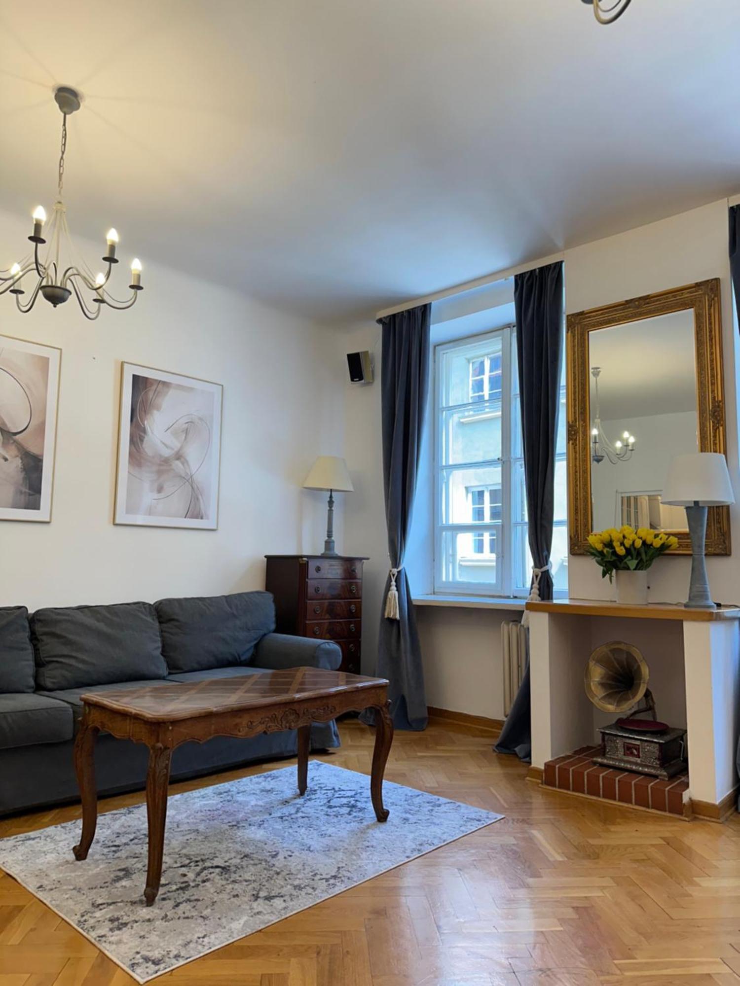Charming Apartment At Old Town Varşovia Exterior foto
